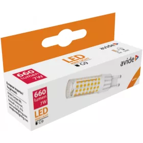 Avide LED 7W G9 220° NW 4000K fekvő (ABG9NW-7W-B)