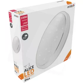   AVIDE LED MENNYEZETI LÁMPA IP44 ALICE 18W 330X100MM NW 4000K