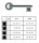 KULCS 3410 FOGAZOTT JOBB F2 22-42-62
