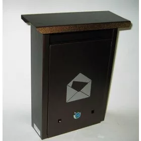 POSTALÁDA KLASSZIK ANTIK BRONZ 210X315X70