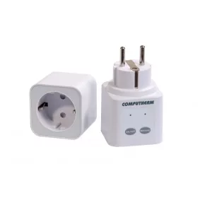   COMPUTHERM Q1RX  VEZETÉK NÉLKÜLI (RÁDIÓFREKVENCIÁS) TERMOSZTÁTTAL VEZÉRELHETŐ DUGALJ