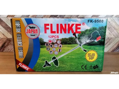 FLINKE FK-9500 Benzinmotoros Fűkasza 65cm3, 5,8 lóerő 