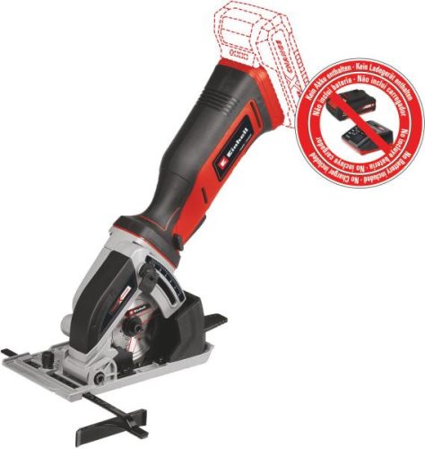 EINHELL AKKUS MINI KÉZI KÖRFŰRÉSZ TE-CS 18/89 LI - SOLO (AKKU+TÖLTŐ NÉLKÜL)