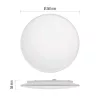 EMOS LED mennyezeti lámpa EXCLUSIVE 24W 80-1920lm dimm. állítható színhőmérséklet(ZM5165)
