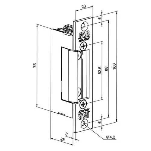 EMOS AJTÓZÁR E7E (D1139) 12V/0,6A 2804000013