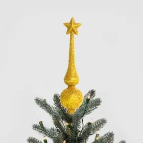 Karácsonyfa csúcsdísz - 18,5 cm - arany