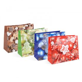 AJÁNDÉKTÁSKA-TEXTIL FÜLLEL,PAPÍR-SZÉLES-406*160*330