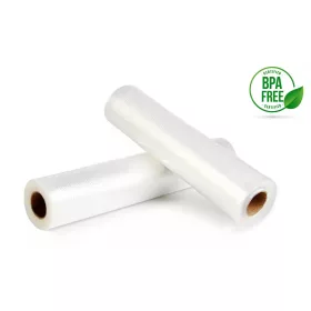   HAUSMEISTER HM 0010 LÉGCSATORNÁS ERŐS VÁKUUMFÓLIA - BPA MENTES - 2 TEKERCS 28CM X 500CM