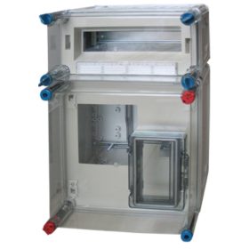   HENSEL BASIC 1FM 12 1 FÁZISÚ FOGY. MÉRŐ KISMEGSZAKÍTÓ SZÁMÁRA, 63A-IG, 1X12X18MM OSZTÁSEGYSÉGIG