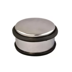 Ajtókitámasztó d=92mm 1,1kg INOX