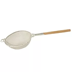 ERŐSÍTETT SZŰRŐ 35CM FA NYÉLLEL (DURVA)