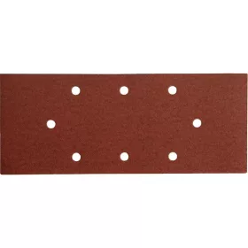   Csiszolópapír, lyukas klt. 10db, 93×230 mm, 8 db lyukkal, P100, 407114, 407115-höz