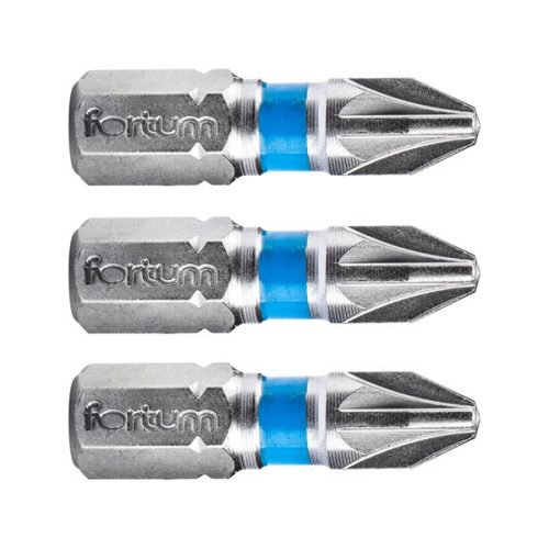 Behajtóhegy PZ, 3 db, S2 acél; PZ 3×25mm, bliszteren