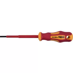   Csavarhúzó szigetelt 1000V, lapos 4,0×100 mm, CrV., VDE, GS