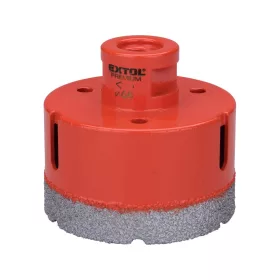   Körkivágó csempére, gyémánt vágóél; 60mm × M14, sarokcsiszolóba fogható