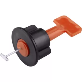   Lapszintező (csempeszintező, burkolatszintező) klt. 50 db csavaros talp + 1 db kulcs, többször használható