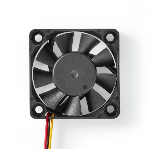 DC ventilátor DC | Ventilátor méret: 40 mm | 3-pin | 27.9 dBA | Fekete