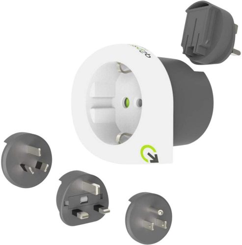 Q2POWER 2.200200 UTAZÓADAPTER, QPLUX EUROPE 3 AZ 1-BEN