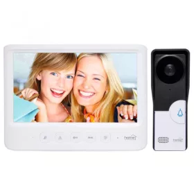 HOME VIDEO KAPUTELEFON 7 SZÍNES FEHÉR