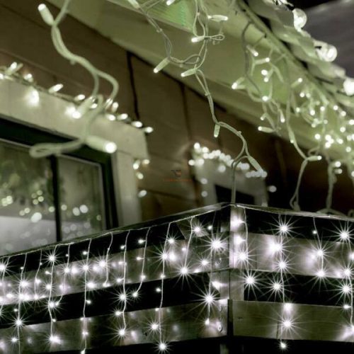 SOMOGYI ELEKTRONIC LED-ES JÉGCSAP FÉNYFÜGGÖNY 10 MÉTERES KKF 308/WH