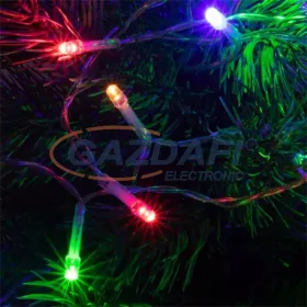LED-ES ELEMES FÉNYFŰZÉR 50 LED SZÍNES IDŐZÍTŐS