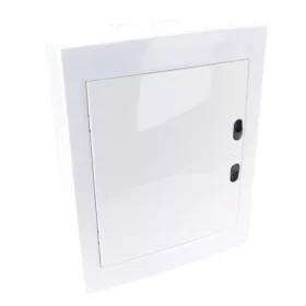   Tracon Falon kívüli elosztódoboz, fehér-sík ajtóval, NPE nélkül 2×12 (24) modul, IP40