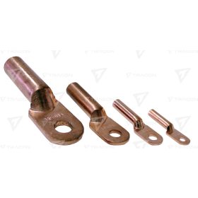   SZIGETELETLEN HOSSZÍTOTT RÉZ SZEMES CSŐSARU 240mm2, M16, (d1=21,5mm, d2=16,5mm)