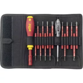   WIHA SOFTFINISH ELECTRIC SLIMVARIO VDE CSAVARHÚZÓ KÉSZLET 16R. SL+PH+PZ+SL/PZ+T 2831 T16/NO. 36068 (040301-0660)